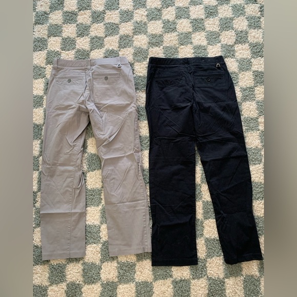 Under Armour Golf Pants Dress Pants Bundle Black Gray Size 34 X 32 Men’s Used - Picture 9 of 10